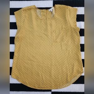 Polka dot dressy shirt